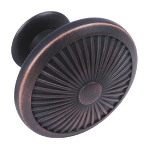 Crawford, Knob, Zinc Alloy, Oil Rubbed Bronze